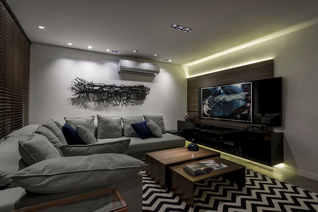 Sala de estar integrada – vista 2
